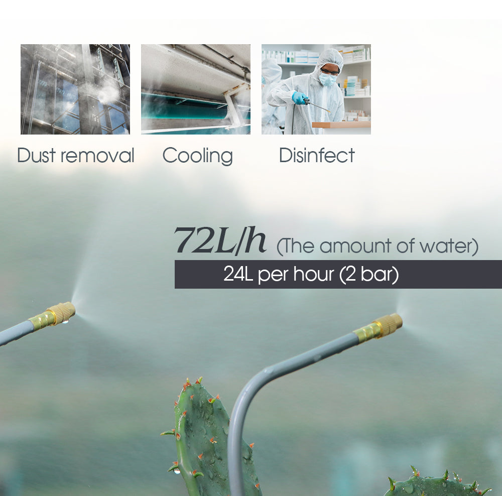 360° Free-bending Mist System