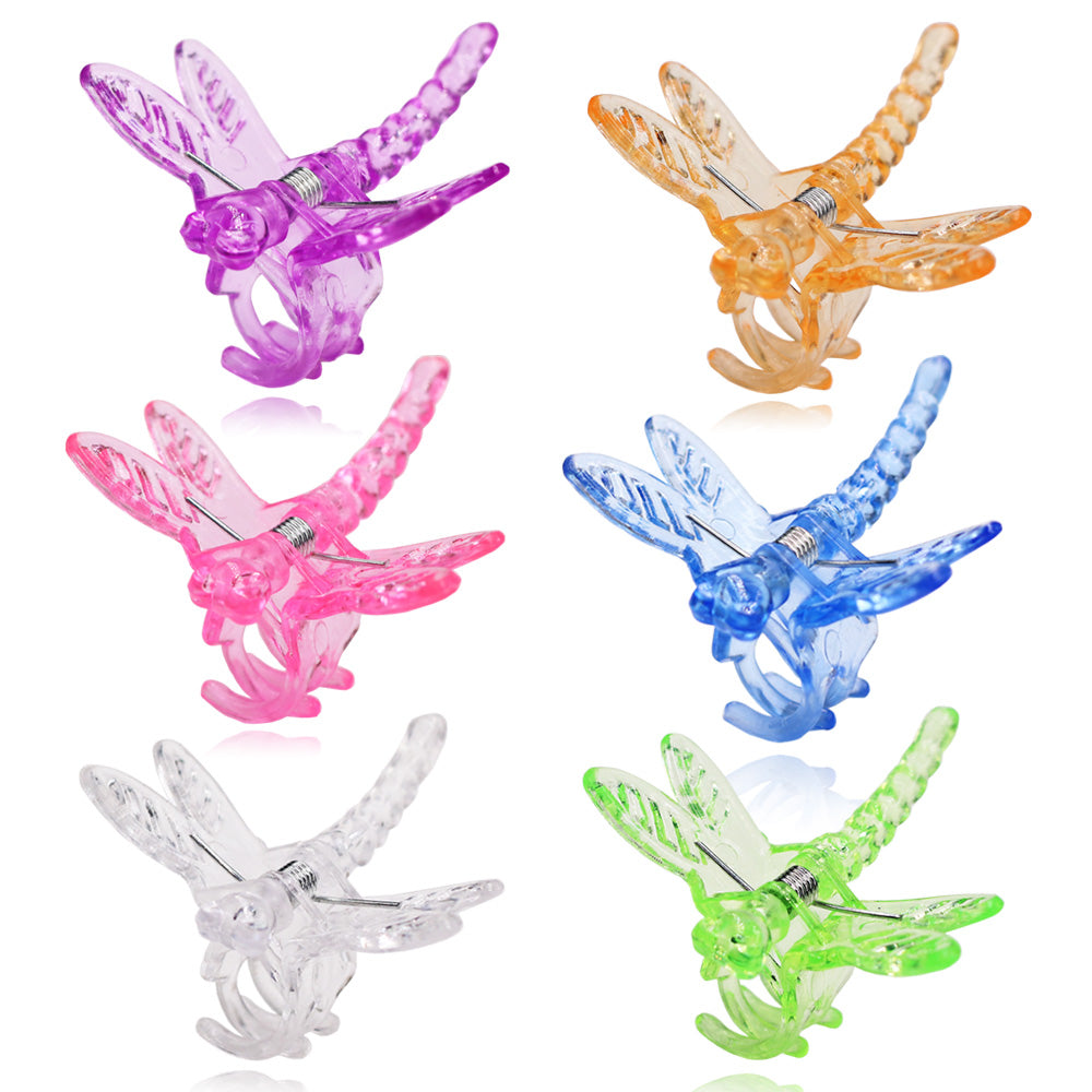 120PCS Dragonfly Orchid Plant Clips