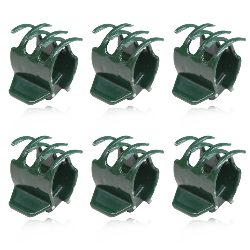 50PCS 23x23CM 6-Craw Orchid Clips
