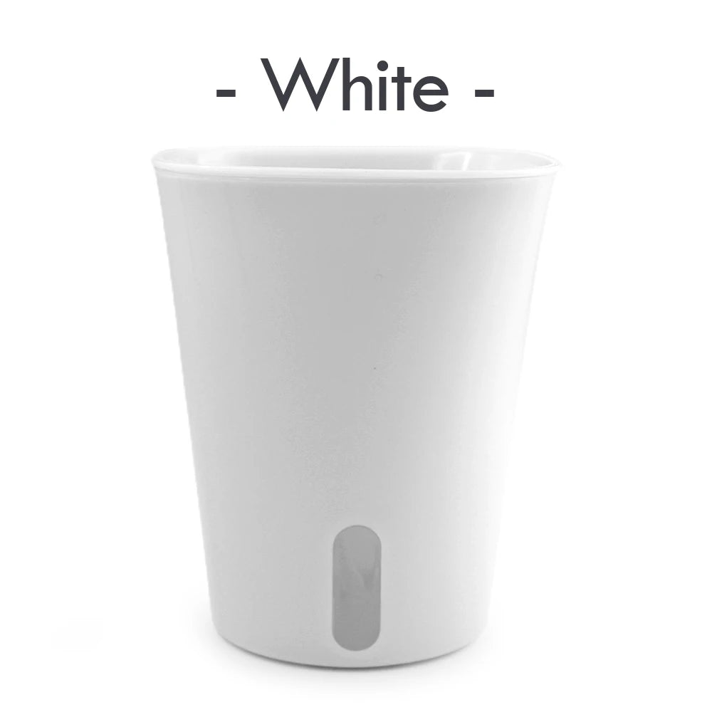 Plastic Planter Pots for Indoor Outdoor Plants, Self Watering Flower Pots, Pack of 3