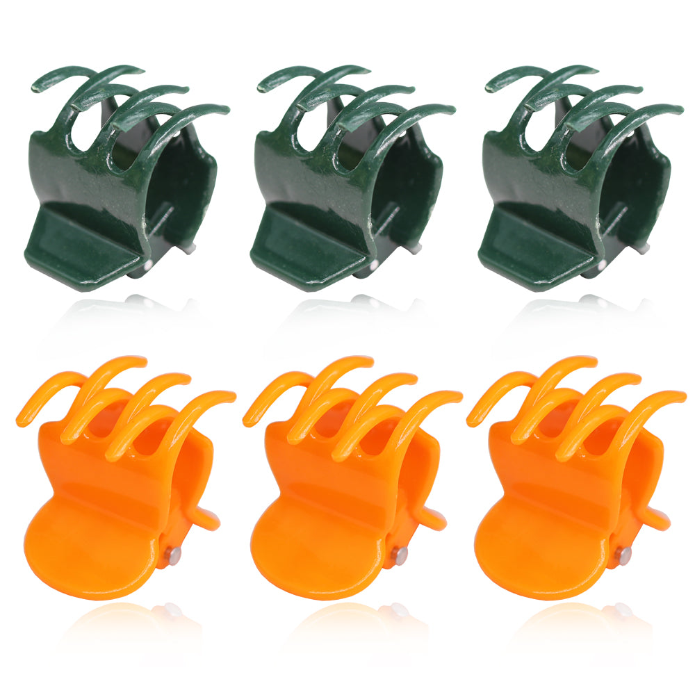 50PCS 23x23CM 6-Craw Orchid Clips
