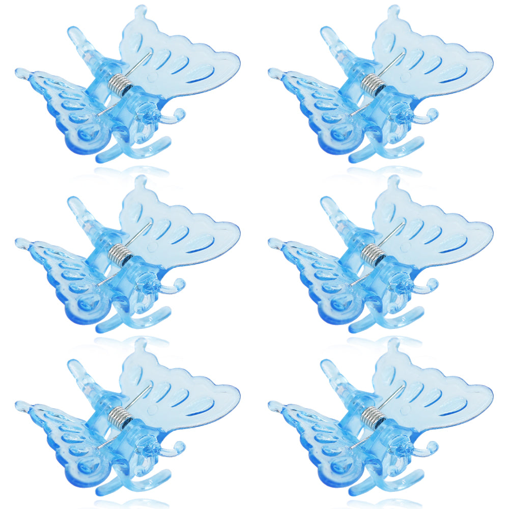 60PCS 20x35MM Colorful Butterfly Plant Clips