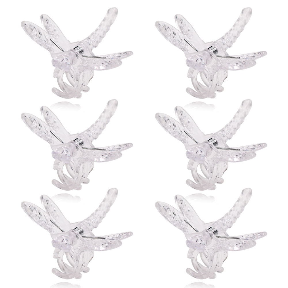 120PCS Dragonfly Orchid Plant Clips