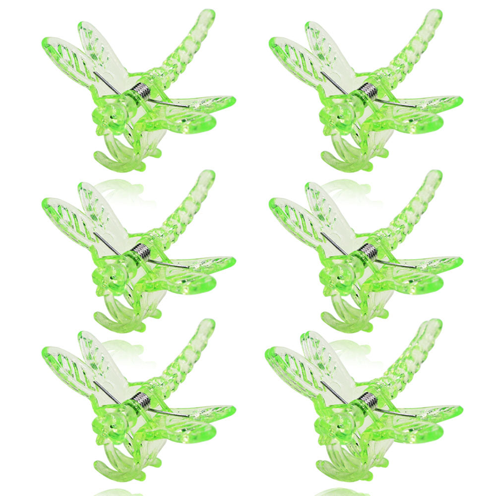 120PCS Dragonfly Orchid Plant Clips