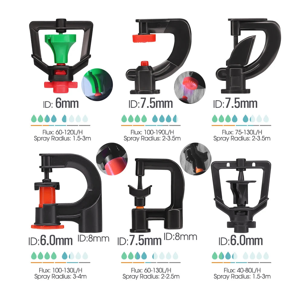 Muciakie® Garden Micro Irrigation Nozzles
