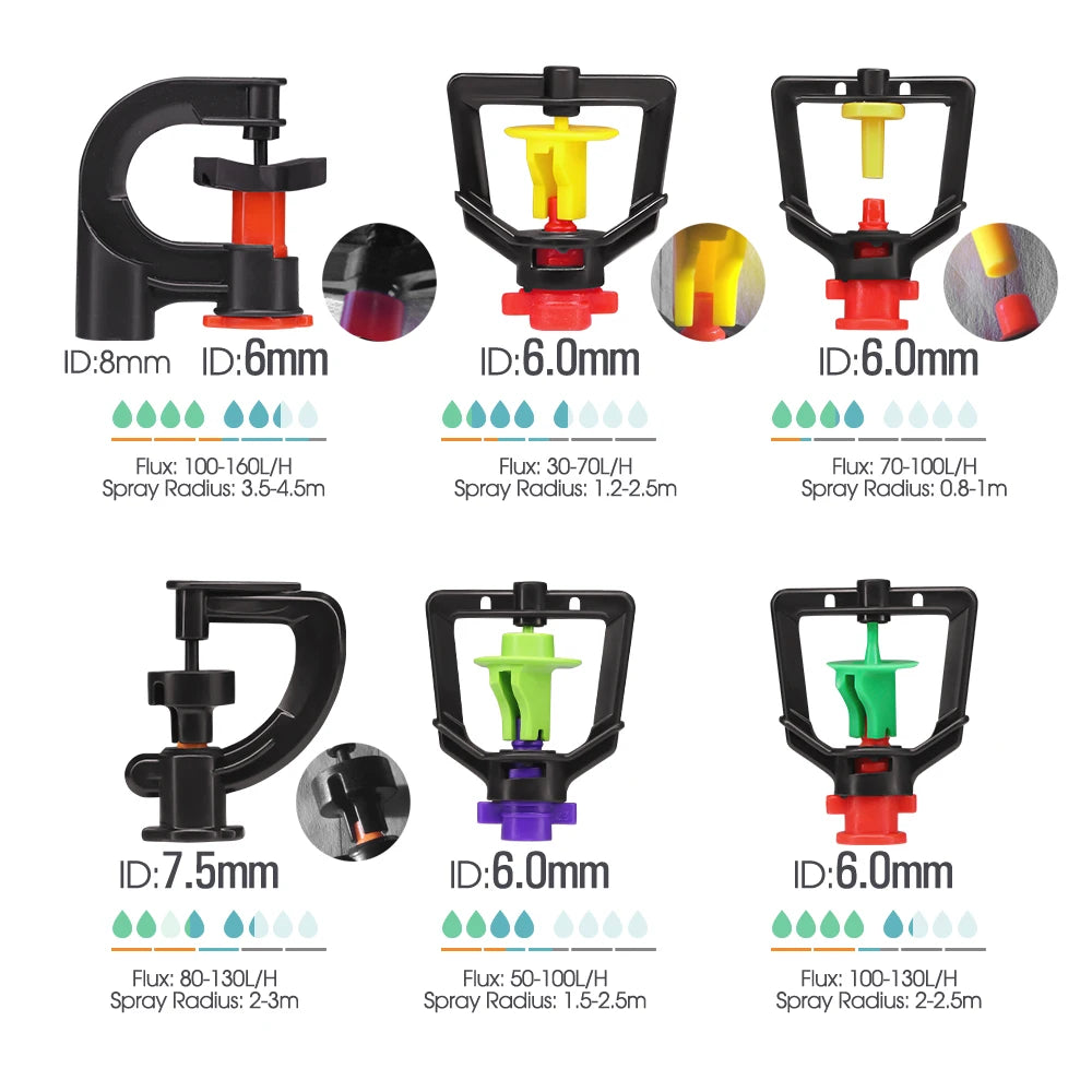 Muciakie® Garden Micro Irrigation Nozzles