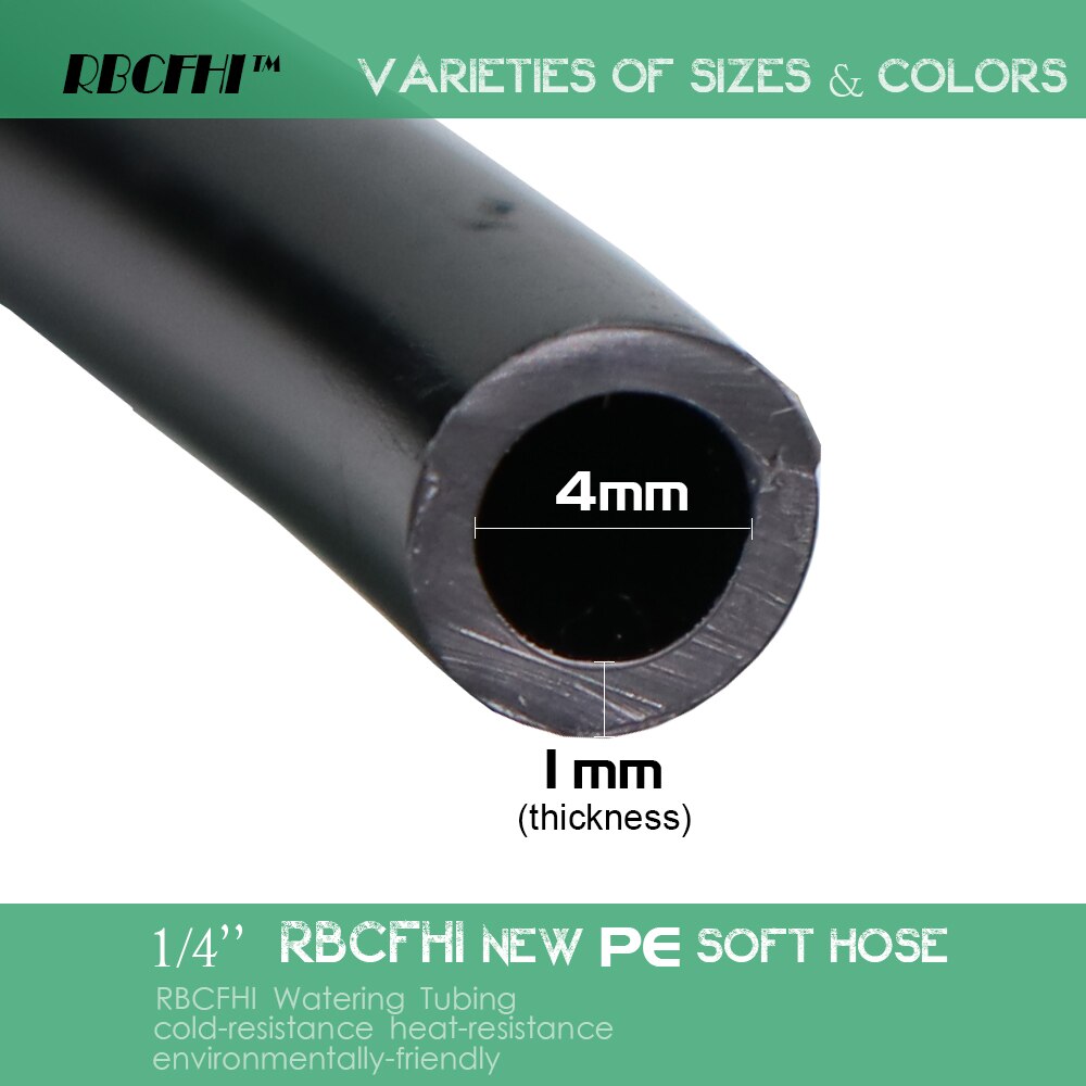 1/4'' PE Tubing, ID-4mm OD-6.35mm