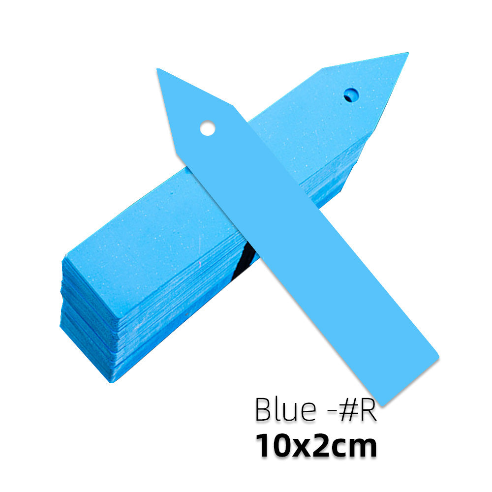 100PCS 10x2CM Plant Markers with Hole