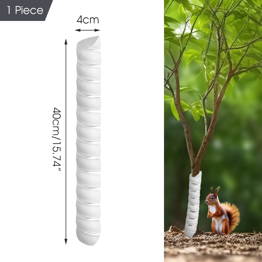 Tree Trunk Protector, Plastic Spiral Plant Guard Wraps