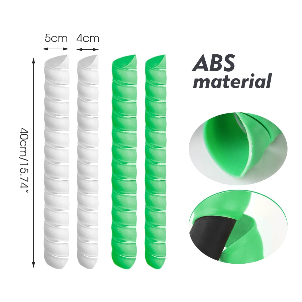 Tree Trunk Protector, Plastic Spiral Plant Guard Wraps