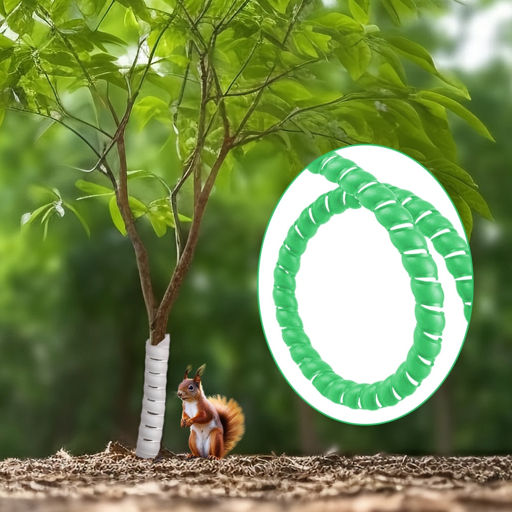 Tree Trunk Protector, Plastic Spiral Plant Guard Wraps