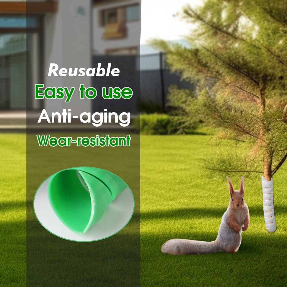 Tree Trunk Protector, Plastic Spiral Plant Guard Wraps