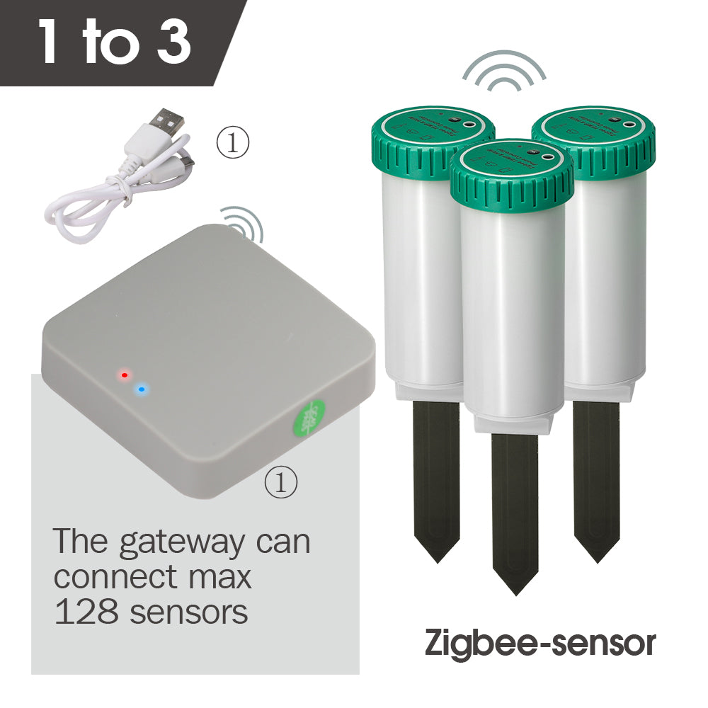 Zigbee Soil Sensor Kit, Zigbee Soil Tester, Zigbee Gateway