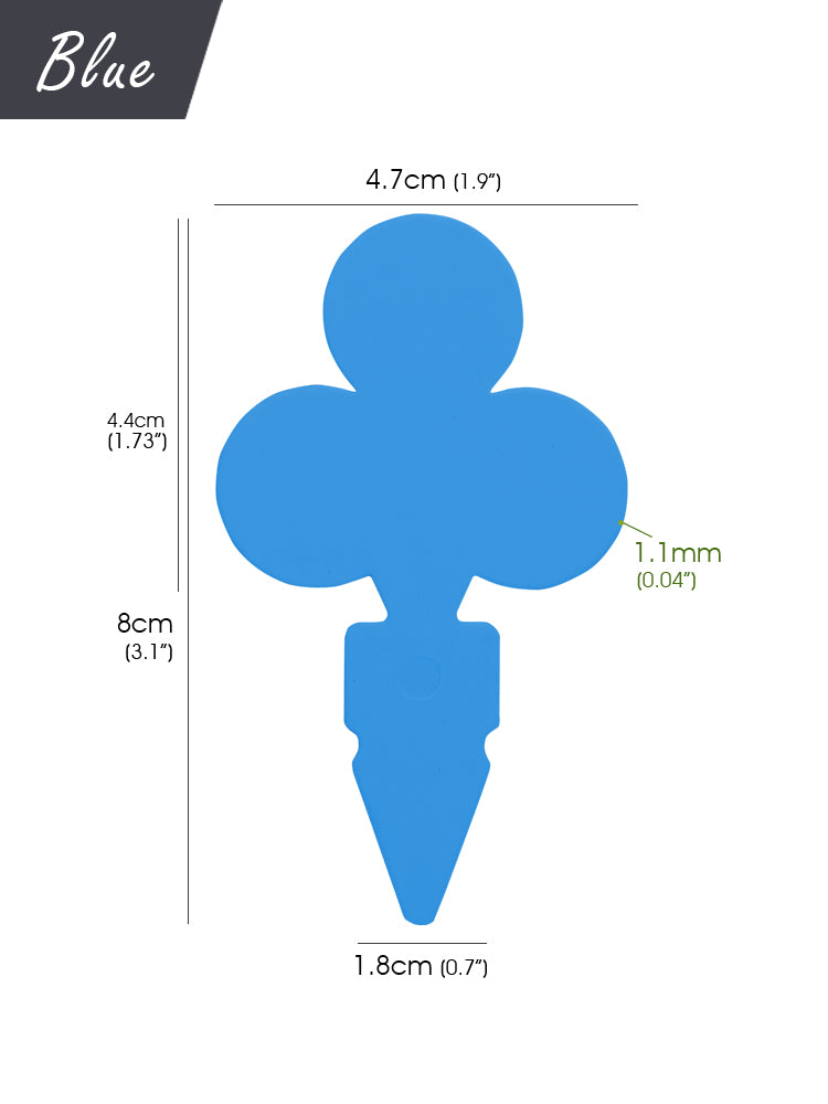 N317 Flower-shaped Plant Labels