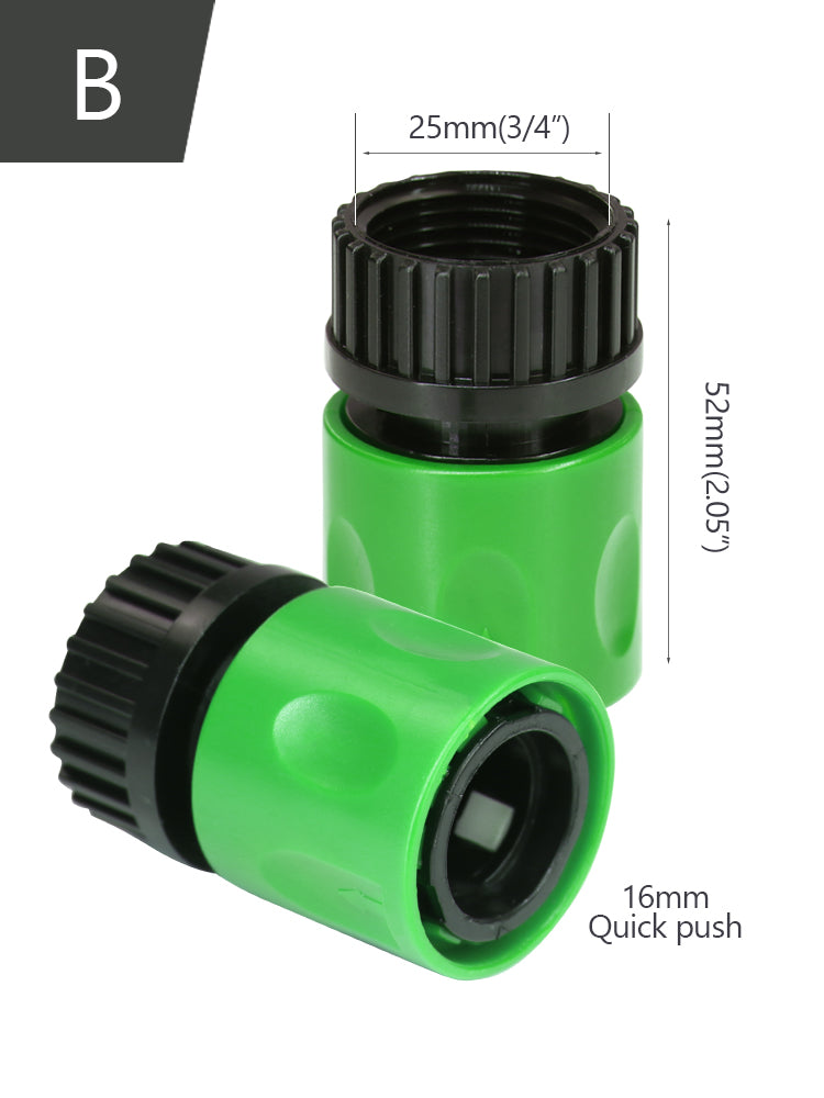 N277 Connecters 3/4'', Green