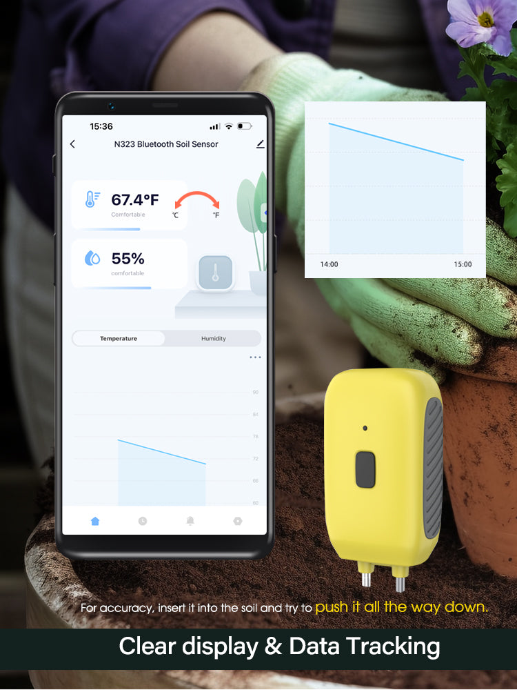 N323 Bluetooth Soil Sensor