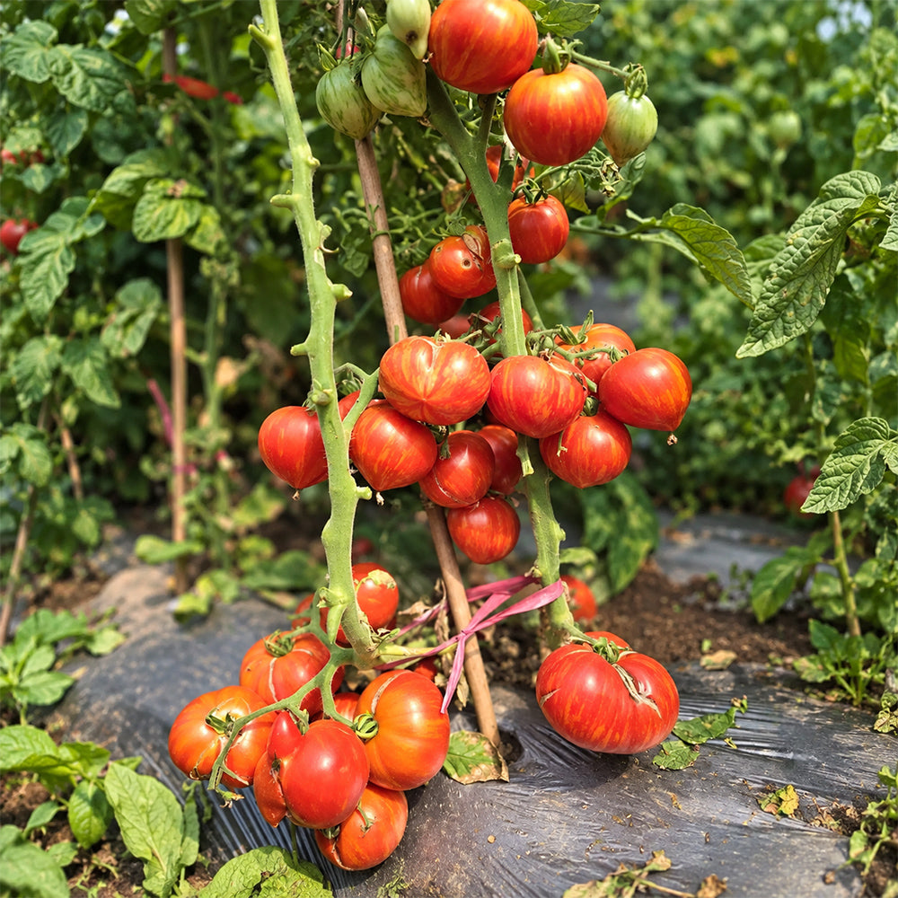 175 Dwarf Gandolf Variegated Tomato