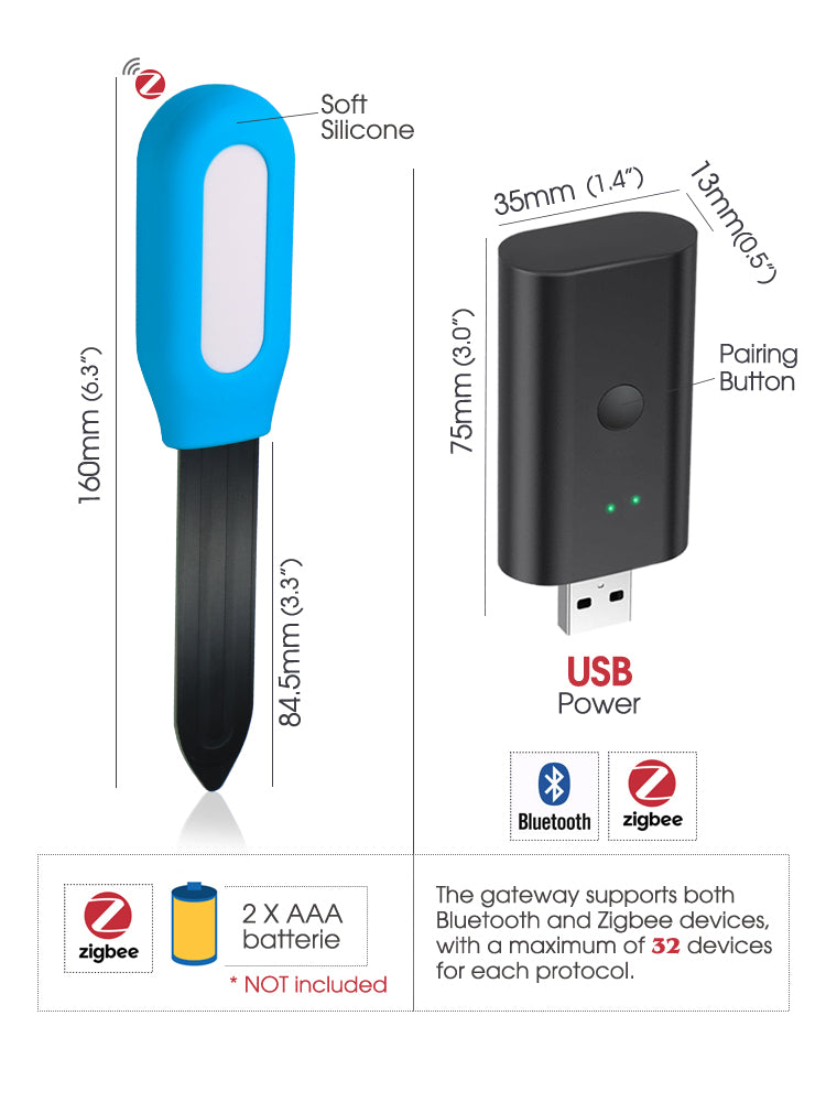 C320319 Zigbee Soil Sensor with Gateway