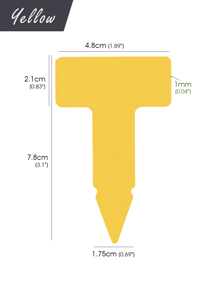 N312 T-shaped Plant Labels