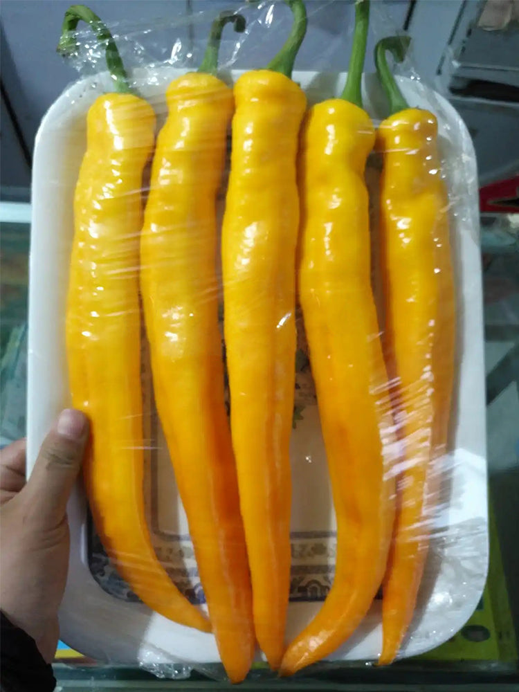 Golden Fragrant Horn Peppers