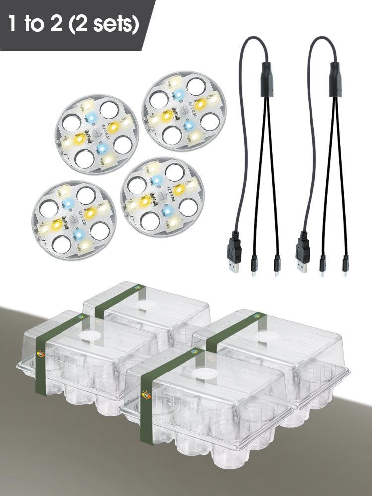 N294 LED Grow Light Cup Tray Kits