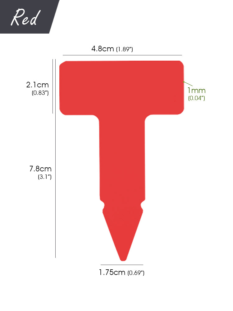 N312 T-shaped Plant Labels