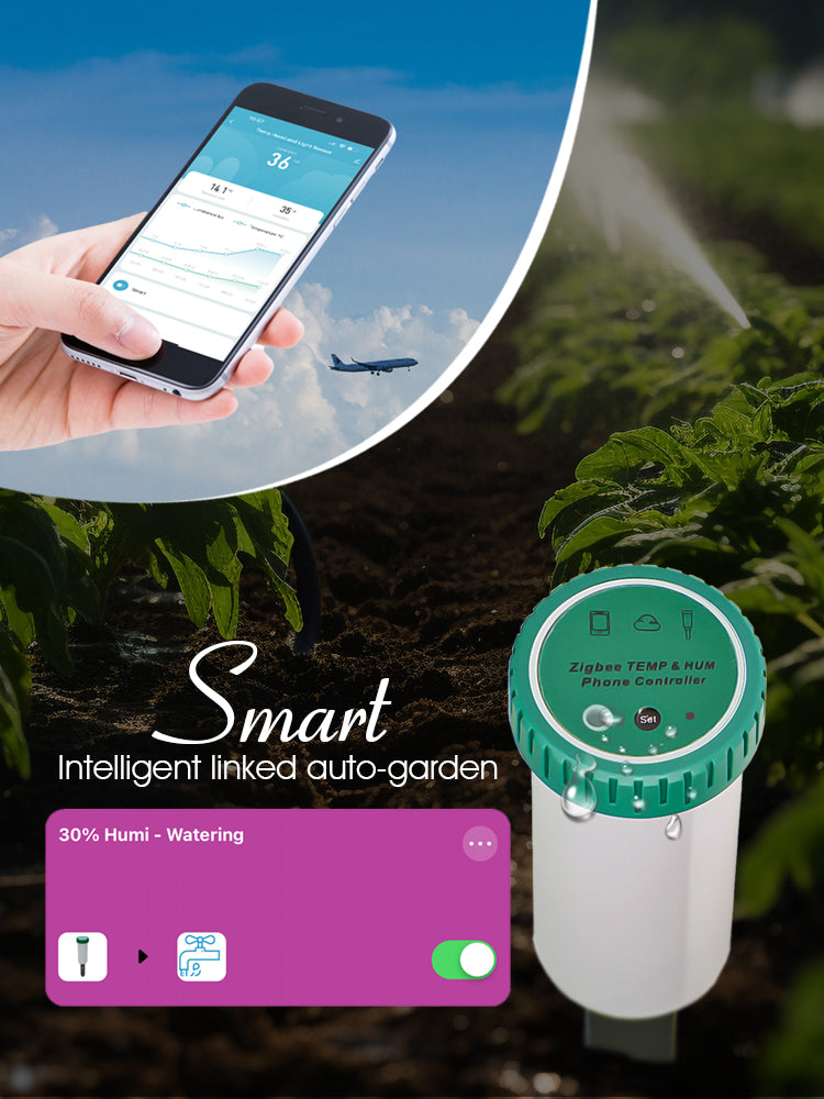 N332 3-IN-1 Zigbee Soil Sensor with Gateway