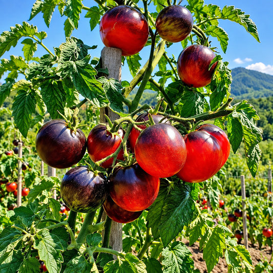 498 Dark Tiger Tomato