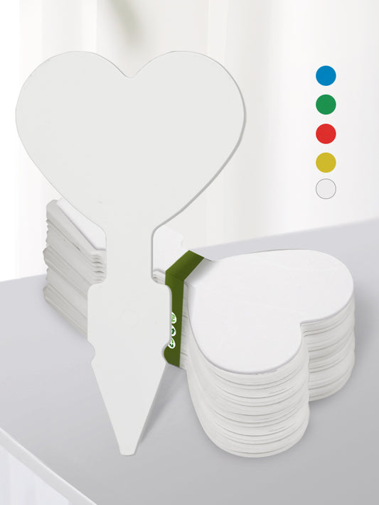 N311 Heart-shaped Plant Labels