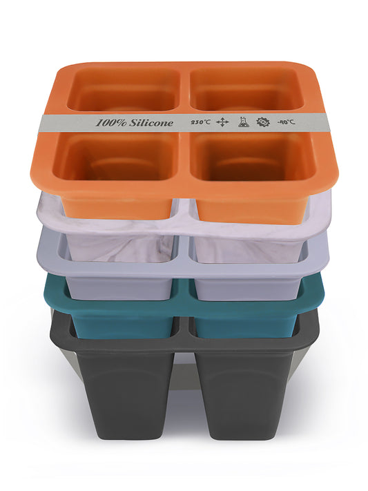 N279 Silicone Seedling Tray, 4-Cell