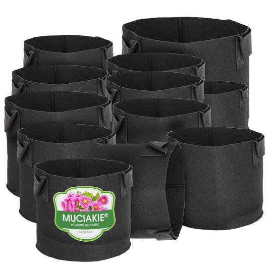 Non-woven Fabric Grow Bag Black, Thickness 1MM