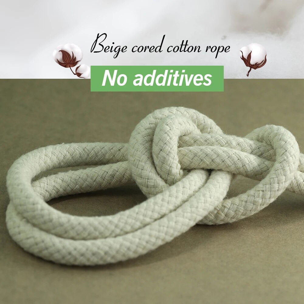 Muciakie® Cotton Rope Cords, Self Watering