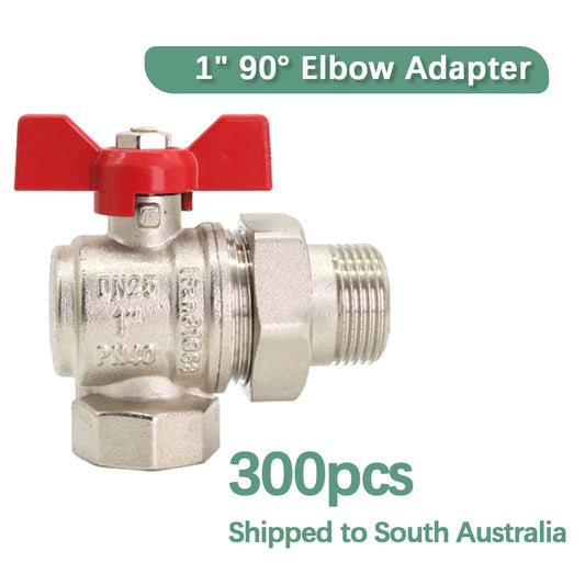 300PCS 90° Elbow Adapter