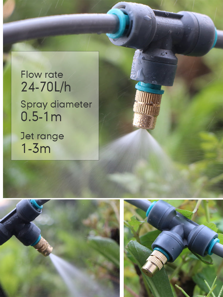 Copper atomizing nozzle
