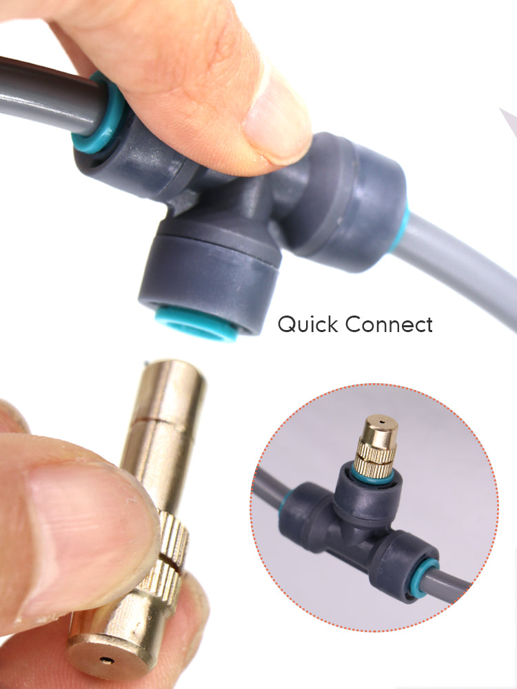 Copper atomizing nozzle