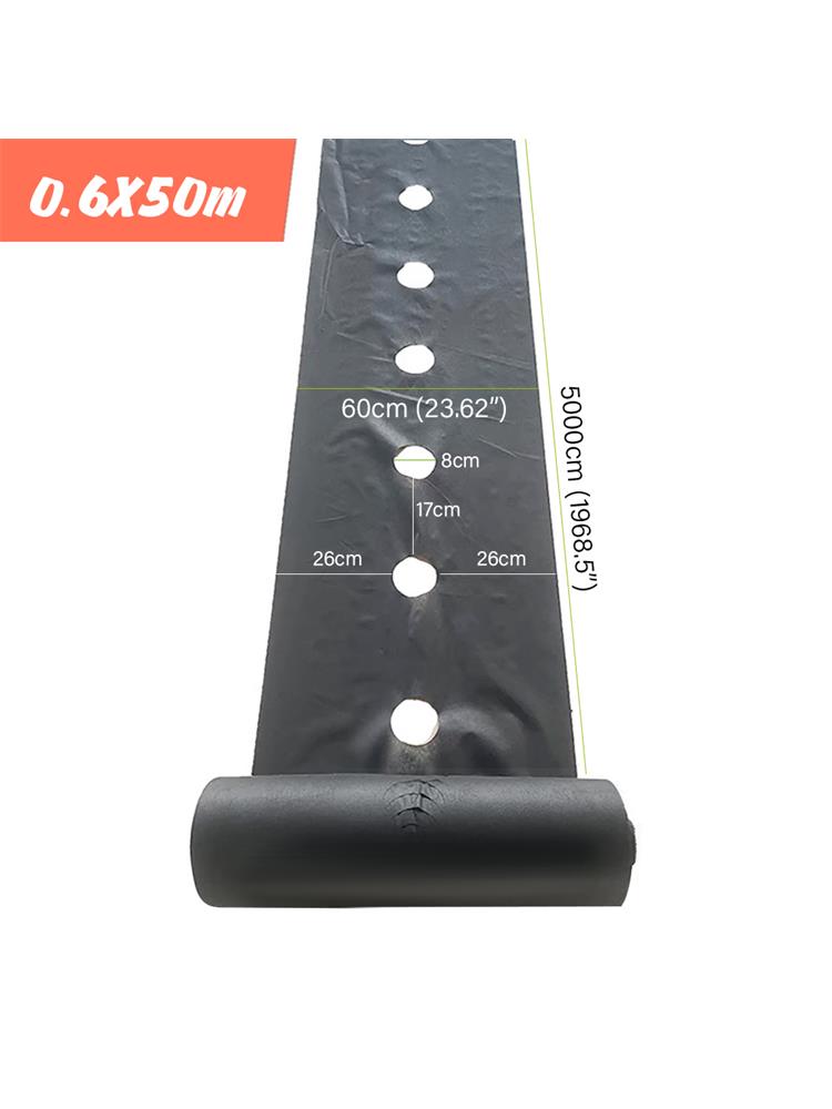 Degradable Weed Barrier Fabric with 8cm Holes