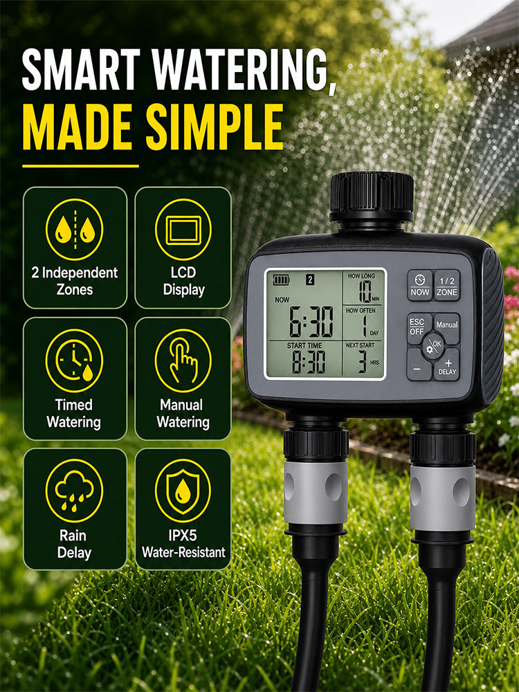 T003 YZD08 LCD Water Timer