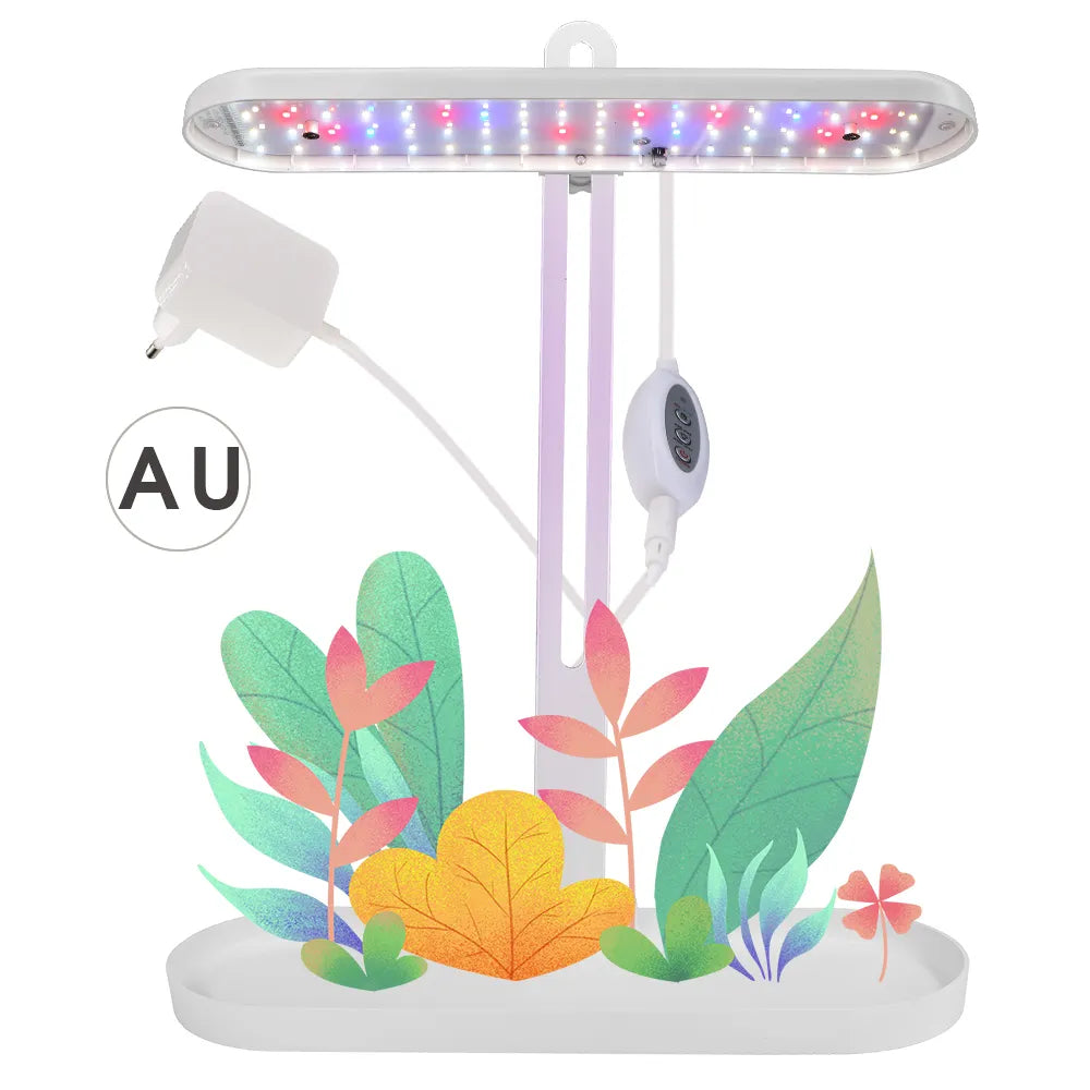 38x13x43.5cm Table Plant LED Grow Light with Timing Controller
