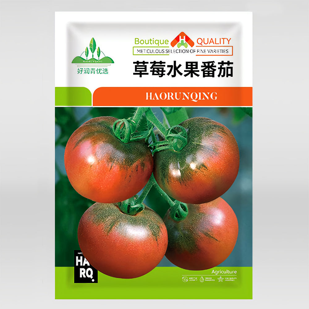 Flavor Explosion: 5 Bags (100 Seeds / Bag) of 'Strawberry Fruit' Tomatoes