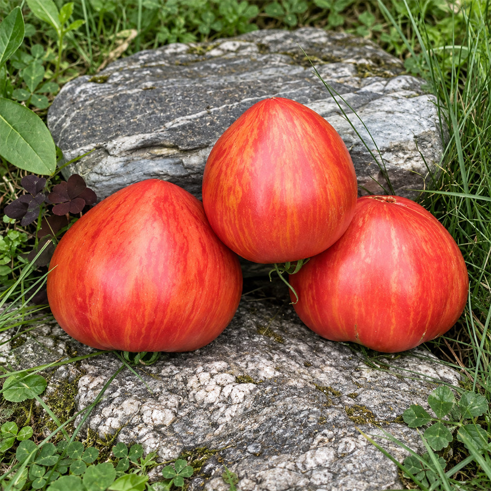 416 Cœur Rose Strié de Pessac Tomato
