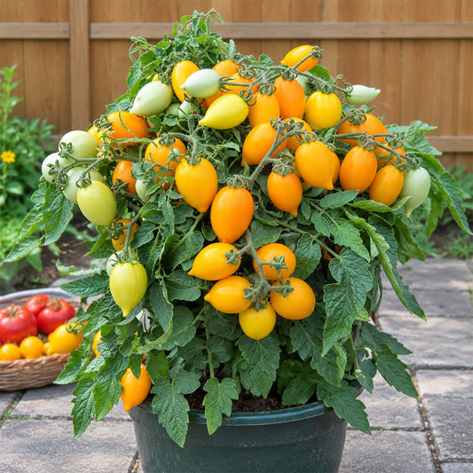 171 Miniature Orange Plum Tomato