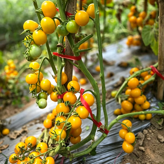 781 Variegated Potato Leaf Cherry Tomato
