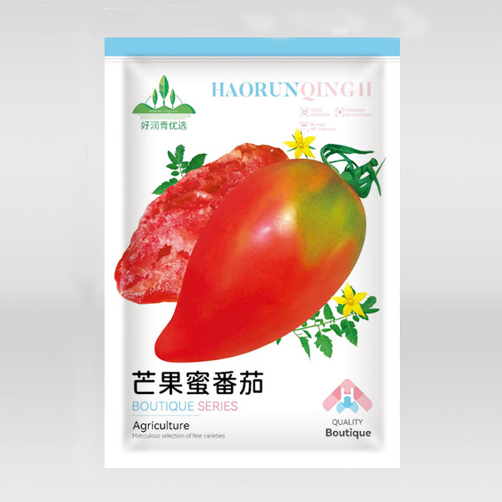 'Mango Honey' Marvel: 5 Bags of Red Banana Tomato Seeds