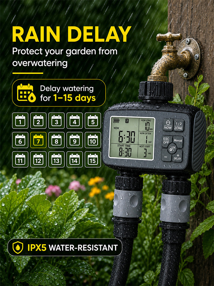 T003 YZD08 LCD Water Timer