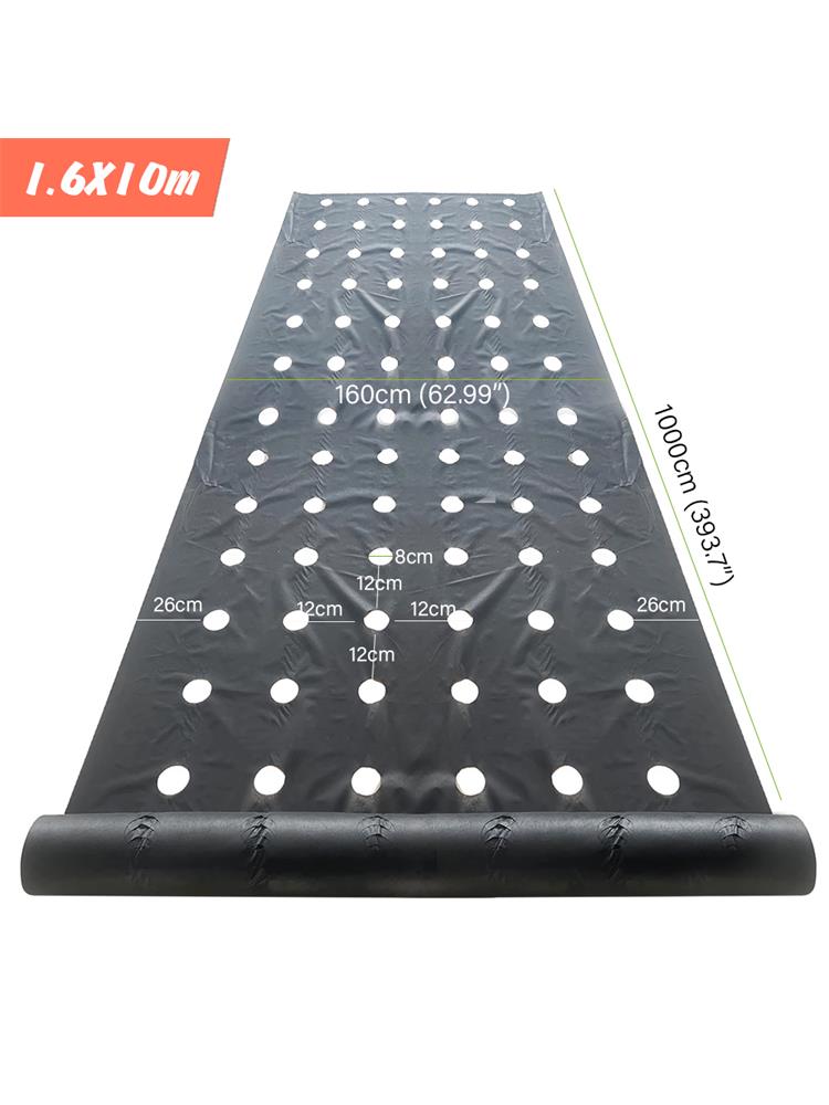 Degradable Weed Barrier Fabric with 8cm Holes