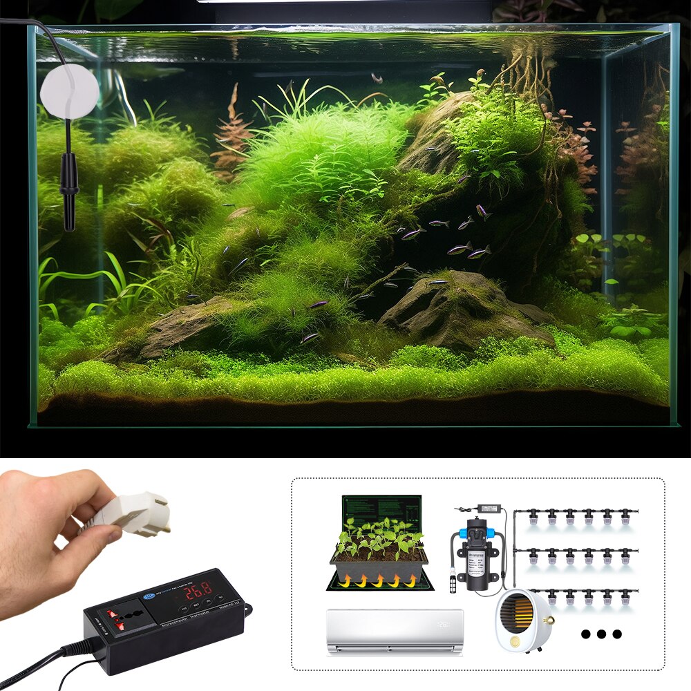Digital Thermostat Controller for Aquarium, Reptile, Terrarium, Garden Plants