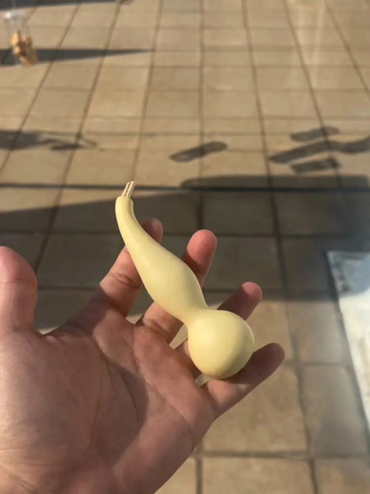 Twisted-Handle Ornamental Gourd
