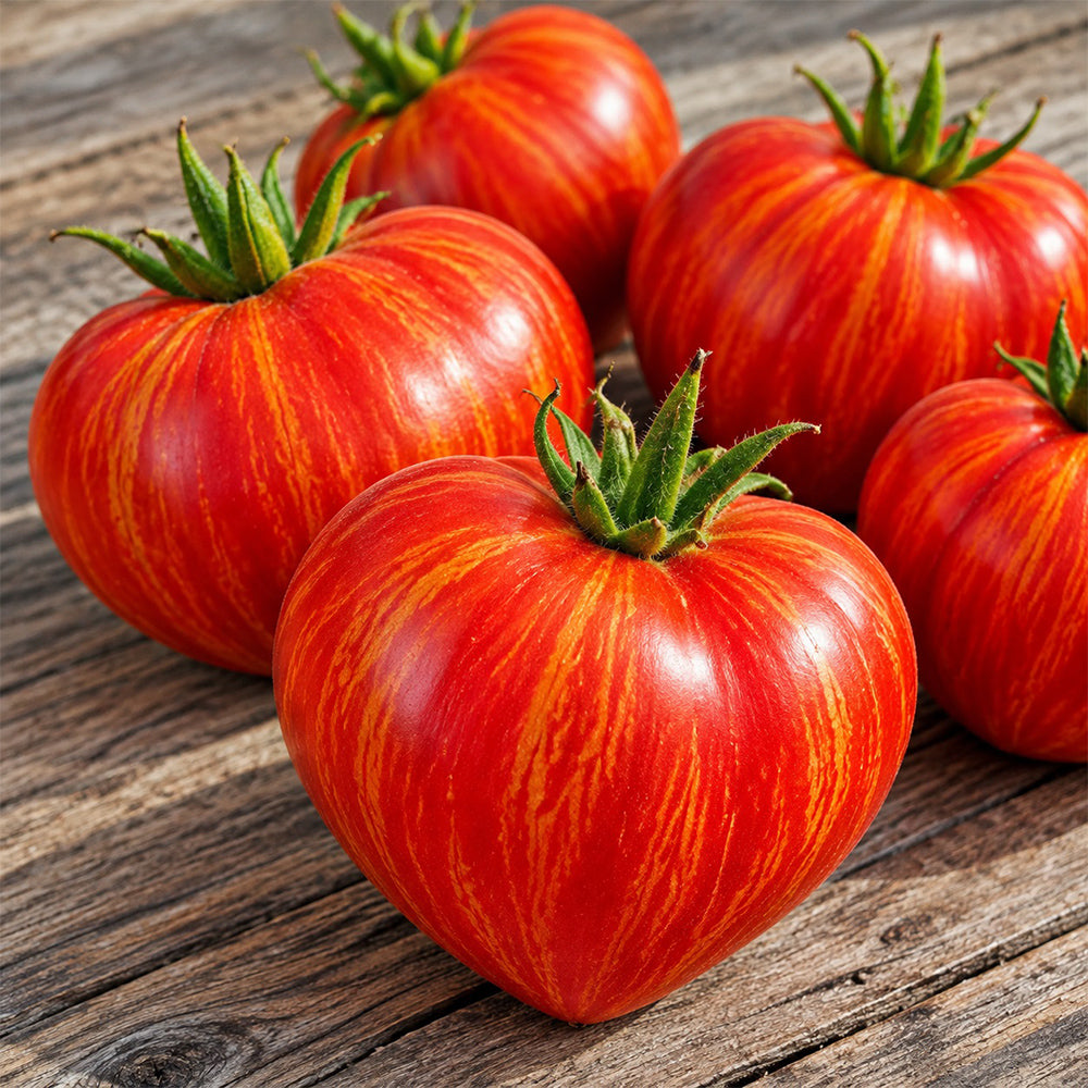 167 Dwarf Speckled Heart Tomato
