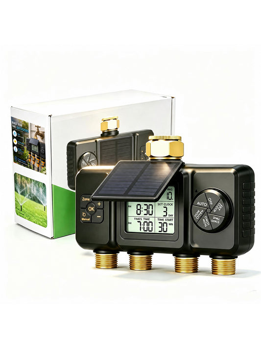 ZL04SY-TT 4-Zone Solar Irrigation Timer