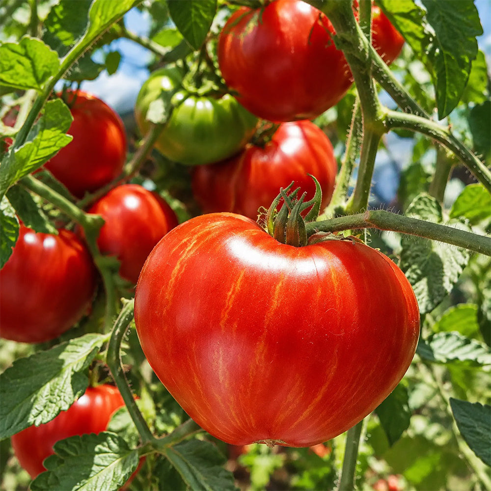 167 Dwarf Speckled Heart Tomato